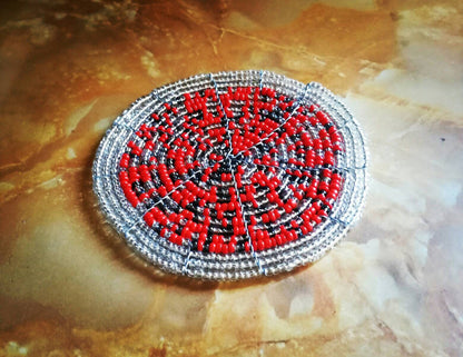 Coasters beads, Dining table centerpieces Set. Drink/Wine glass mats. South African Decor beaded Plate mats, Handmade unique Christmas gifts