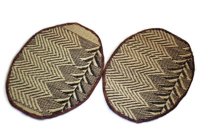 Oval Shape Tonga Placemats/wall Decor PAIRS. Handwoven grass Mats, Express Shipping Worldwide. African Souvenirs Zimbabwe handcrafted gifts