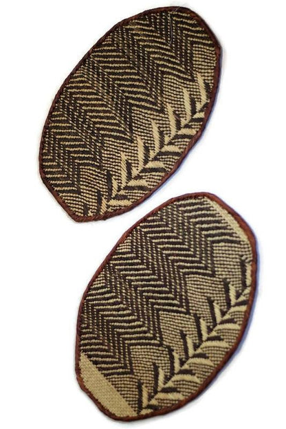 Oval Shape Tonga Placemats/wall Decor PAIRS. Handwoven grass Mats, Express Shipping Worldwide. African Souvenirs Zimbabwe handcrafted gifts