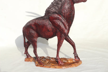 Large Fine Art Sable Ironwood Handcarved figurine. Zimbabwean Giant Antelope Carving. Detailed Safari Animal Masterpiece. Ready to Ship gift