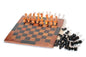 Minimalist Ebony and Mukwa Wood Chessboard with African big Five Animals pieces. Board games Art gifts, shipping Express from South Africa.