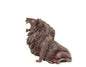 Fine Art Seating Roaring Adult Lion Handcarved Ironwood Masterpiece. Zimbabwe Lifelike animal figurine. Realistic carving home/Office Decor