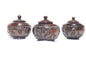 African Wooden Hand carved jewelry/ring box set. Ebony Wood with Rhino, Elephant, Tree Carvings. Can also store spices, Coffee, sugar Tea