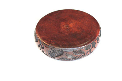 Malawian Rosewood handcarved Ashtray. Unique African Handmade Gifts perfect for Wedding, Birthday, anniversary.  Ready to Ship Worldwide