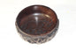 Floating Style African Big 5 Iron Wood Storage Bowl. Malawian handcarved basin with animals and Tree Carvings. Ready to Ship Worldwide