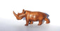 Carved Olive Wood Fine Art Rhino figurine with unique amazing wood grain. Decor Sculptures. African handcarved gifts. Zimbabwe Art